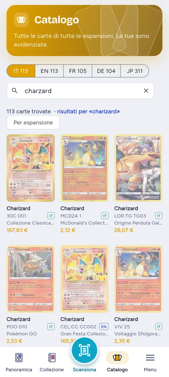 Ricerca con un errore di battitura